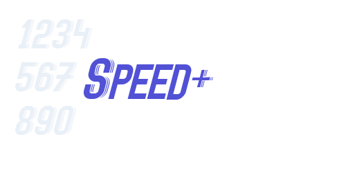 Speed+-font-download