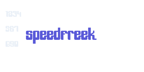 SpeedFreek font free