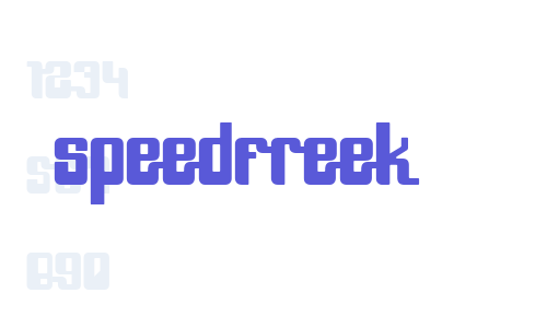 SpeedFreek Font Download