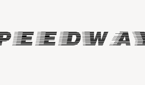 Speedway Font