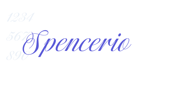 Spencerio font free