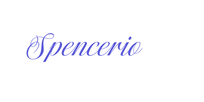 Spencerio Font Download