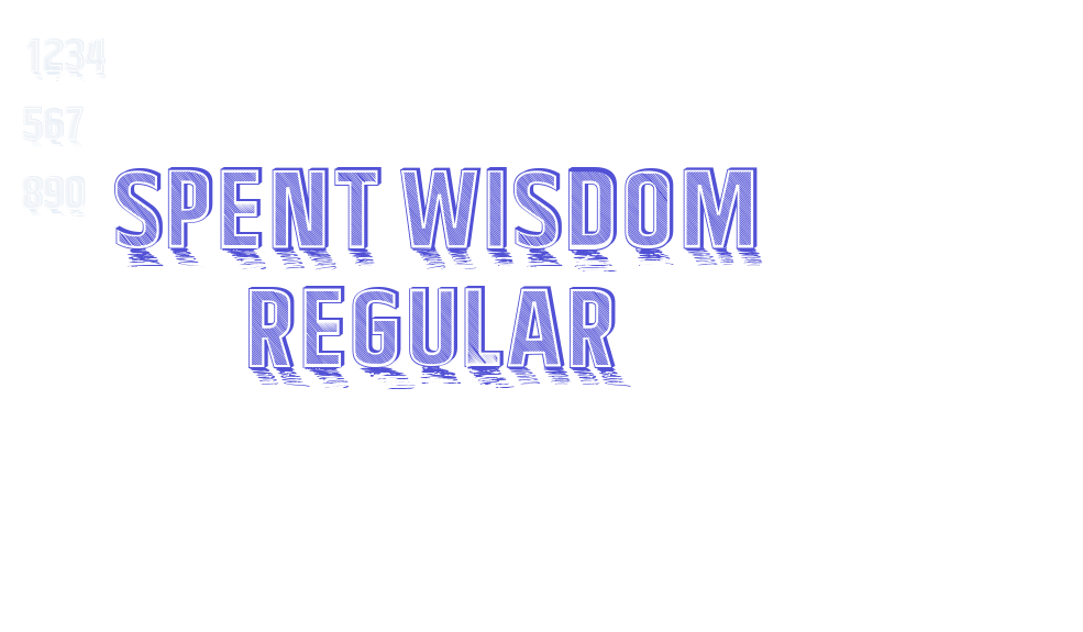 Spent Wisdom Regular-font-download