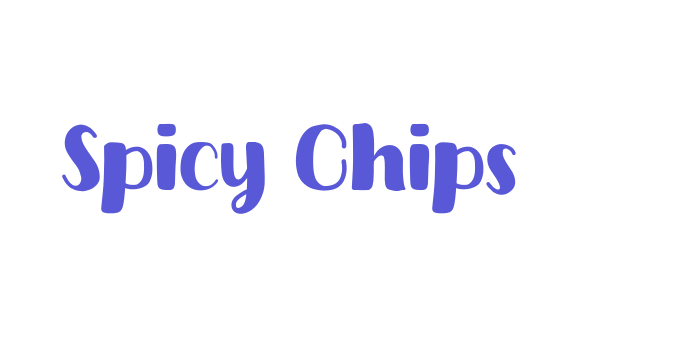 Spicy Chips Font Download