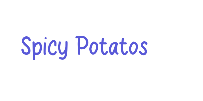 Spicy Potatos Font Download