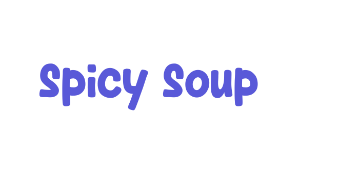 Spicy Soup Font Download