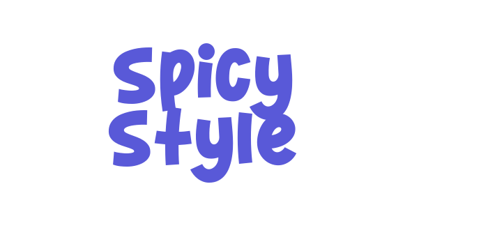 Spicy Style Font