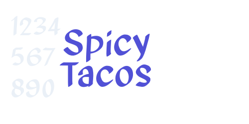 Spicy Tacos-font-download
