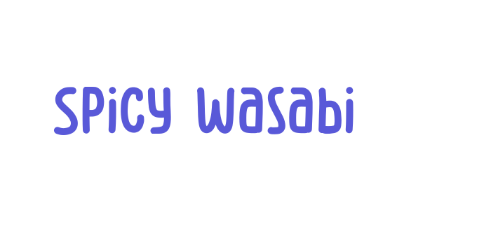 Spicy Wasabi Font Download