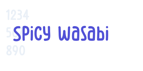 Spicy Wasabi-font-download