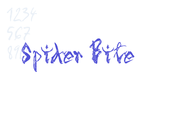 Spider Bite Font Download