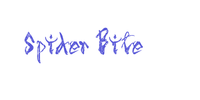 Spider Bite Font Download