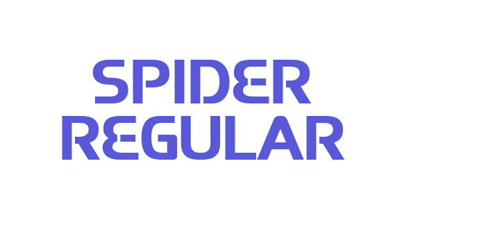 Spider Regular Font Download