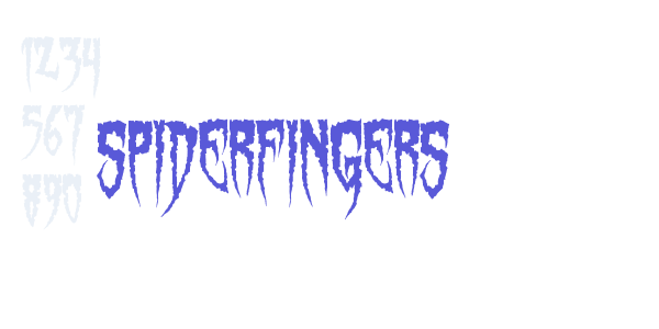 Spiderfingers font free