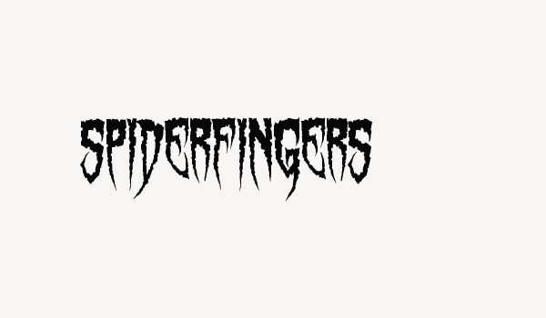 Spiderfingers Font