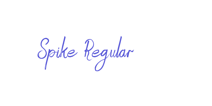 Spike Regular Font Download