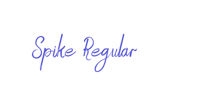 Spike Regular Font