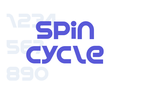 Spin Cycle Font Download