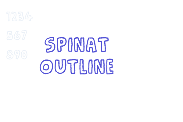 Spinat Outline