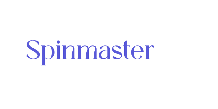 Spinmaster Font Download