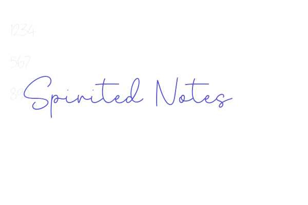 Spirited Notes