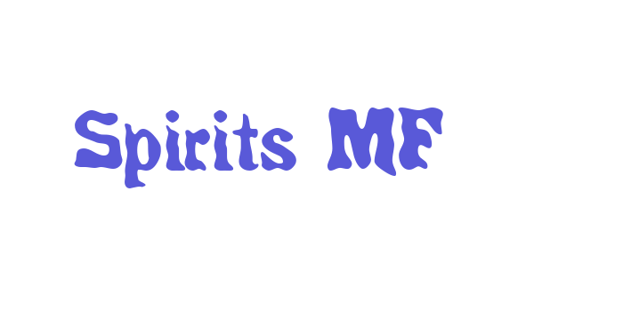 Spirits MF Font Download