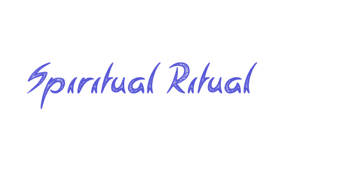 Spiritual Ritual Font Download