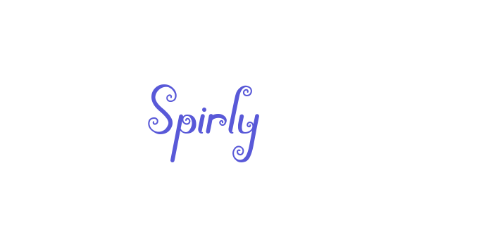 Spirly Font Download