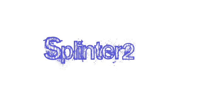 Splinter2 Font Download