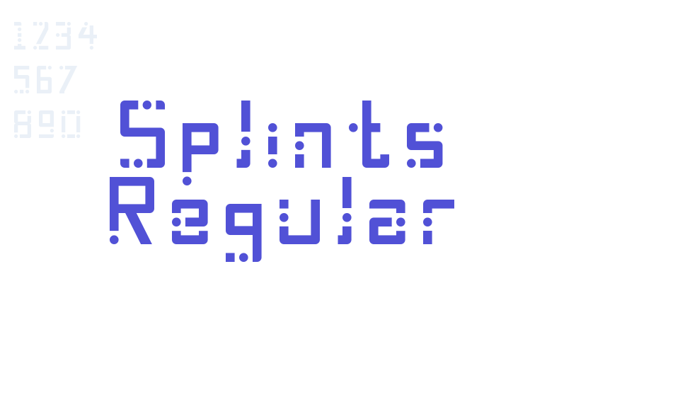 Splints Regular-font-download