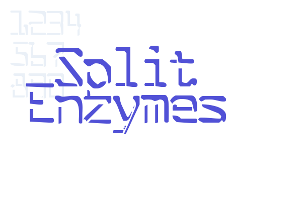 Split Enzymes Font Download