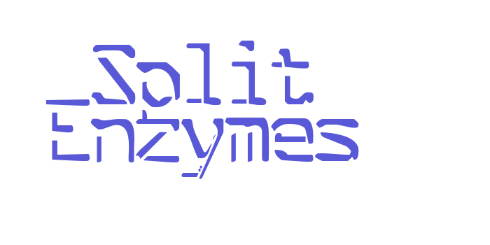 Split Enzymes Font Download