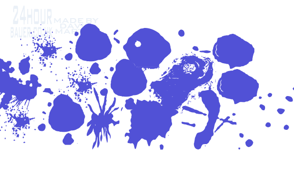 Split splat splodge Font Download