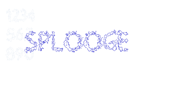 Splooge font