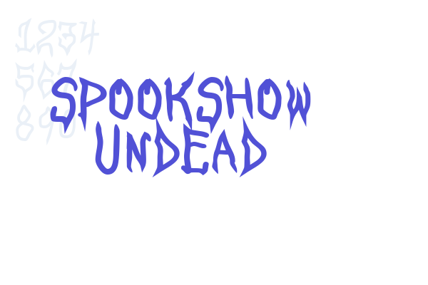 SpookShow Undead Font Download