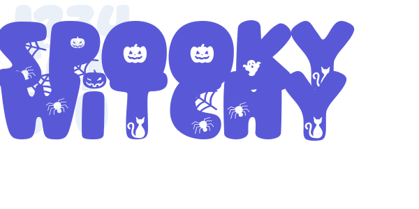 Spooky Witchy font