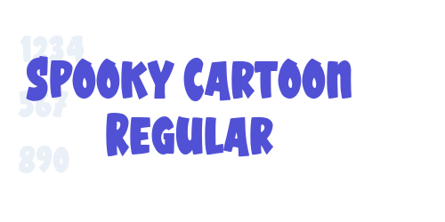 Spooky Cartoon Regular-font-download
