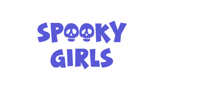 Spooky Girls Font