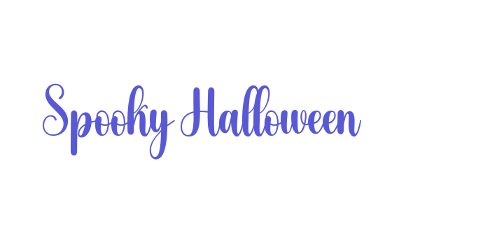 Spooky Halloween Font Download