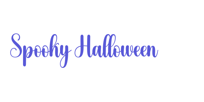 Spooky Halloween Font