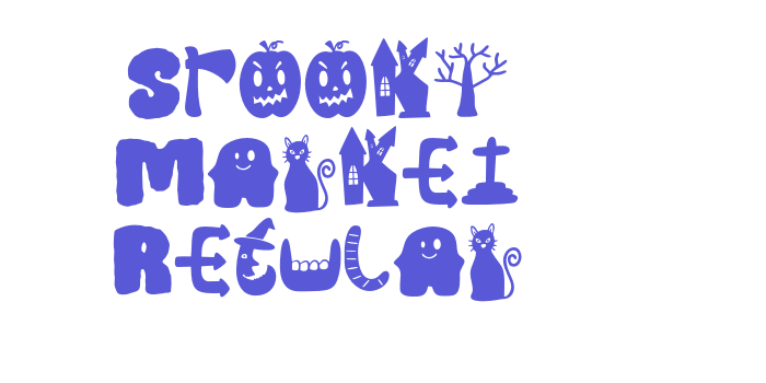 Spooky Market Regular Font Download