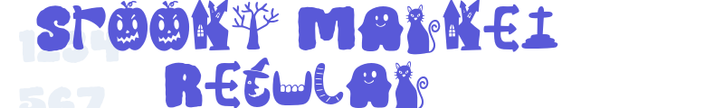 Spooky Market Regular font