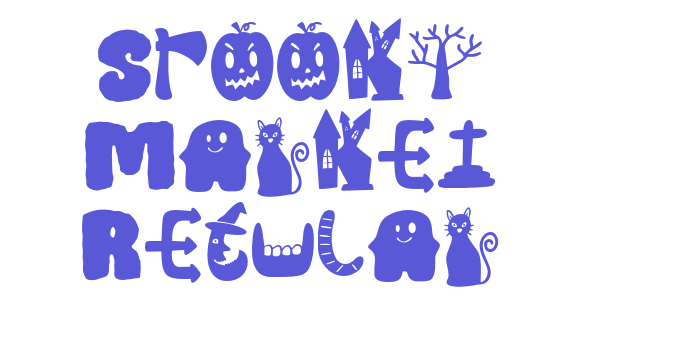 Spooky Market Regular Font