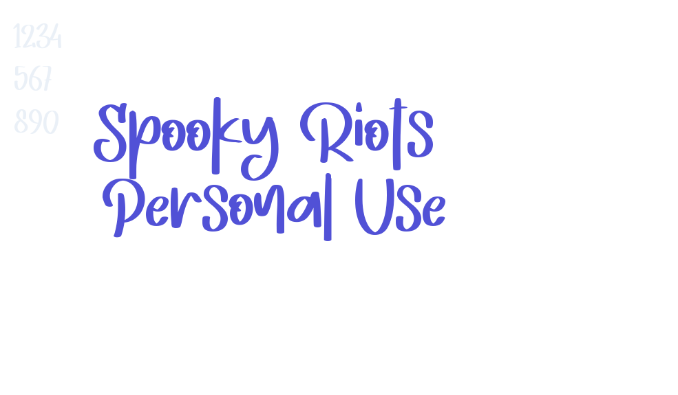 Spooky Riots – Personal Use-font-download