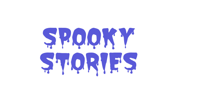 Spooky Stories Font Download