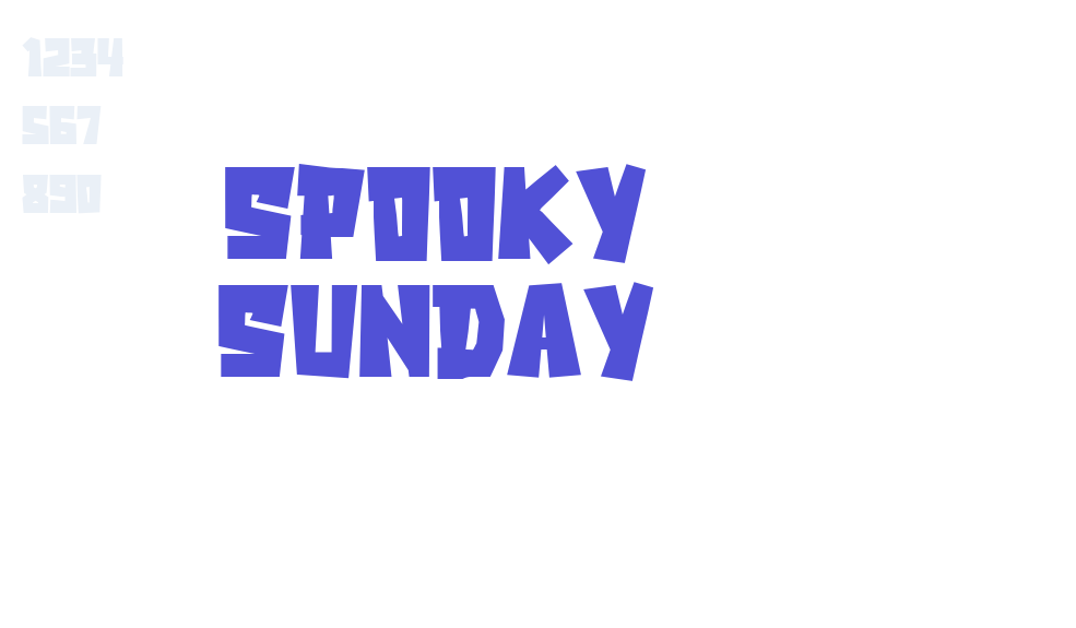 Spooky Sunday-font-download