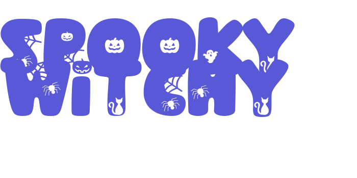 Spooky Witchy Font Download