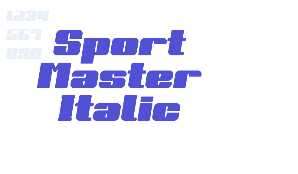 Sport Master Italic-font-download