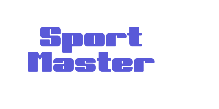 Sport Master Font Download