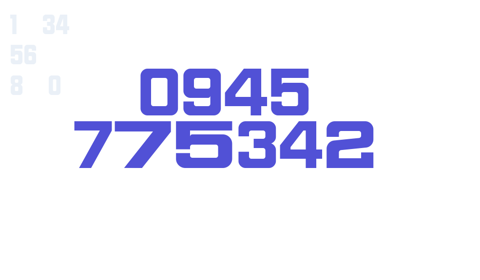 Sport Numbers-font-download